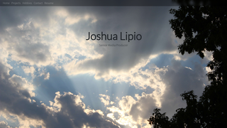 Screenshot of joshlipio.com
