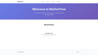 Thumbnail of mydevflow.com