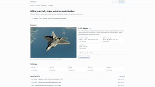 Screenshot of warspec.com