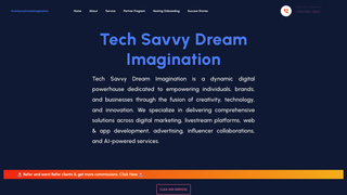 Thumbnail of techsavvydreamimagination.com