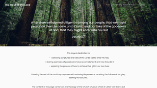 Thumbnail of therestofthelord.com