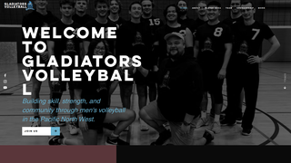 Thumbnail of gladiatorsvolleyball.com