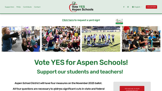 Thumbnail of yesforaspenschools.com