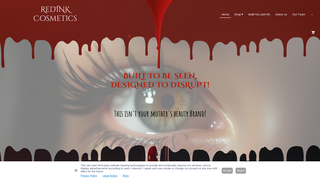 Thumbnail of redinkcosmetics.com