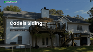Screenshot of cadelssidingga.com