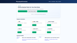 Thumbnail of physiqueformulas.com