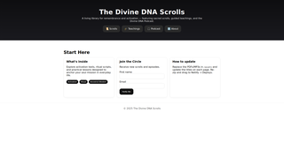 Thumbnail of devinednascrolls.com