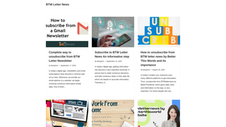 Thumbnail of btwletternews.net