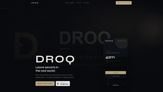 Screenshot of droq.app