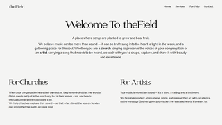 Thumbnail of thefieldcreative.com