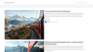 Thumbnail of swissscenictrains.com