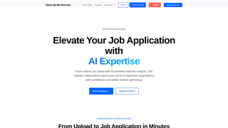 Thumbnail of glowupmyresume.com