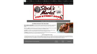 Thumbnail of stocksmarketforstreetdogs.com
