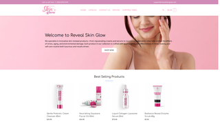 Thumbnail of revealskinglow.com