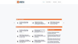 Thumbnail of cgcurrentaffairs.com
