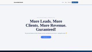 Thumbnail of accountableresults.com