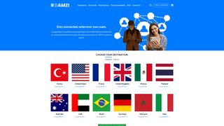 Thumbnail of getroamzi.com