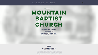 Thumbnail of mountainbaptistchurch.org