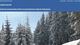 Thumbnail of globaldevelopmentvision.com