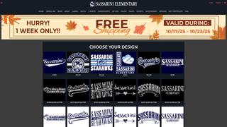 Thumbnail of sassarinischoolspiritwear.com