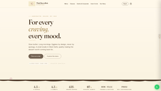 Screenshot of thechocobot.com