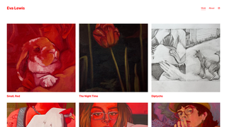 Thumbnail of evalewisart.com