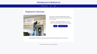 Thumbnail of stephannservices.com