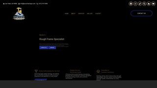 Screenshot of roughframespecialist.com