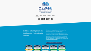 Thumbnail of medlenbookkeeping.com