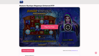 Thumbnail of madamemystique-megaways.com