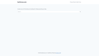 Thumbnail of barktrace.com