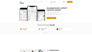 Thumbnail of novaedgemarkets.com