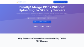 Thumbnail of weextension.com