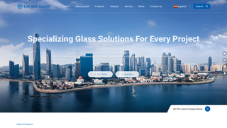 Screenshot of laurelglasssolution.com