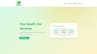Thumbnail of harmonymedicalcomplex.org