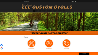 Thumbnail of leecustomcycles.com