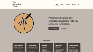 Thumbnail of yourbiomedicalwriter.com