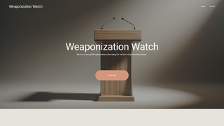 Thumbnail of weaponizationwatch.com