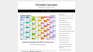 Thumbnail of calendars123.com