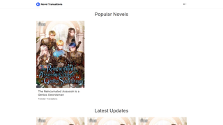 Thumbnail of freenoveltranslations.com