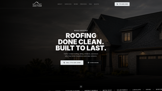 Screenshot of modelroofingllc.com