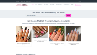 Thumbnail of mynailshape.com