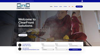 Thumbnail of clearfrontsolutions.com