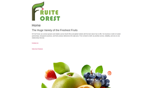 Thumbnail of thefruiteforest.com