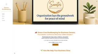 Thumbnail of santoskeepbooks.com