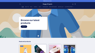 Thumbnail of baggybrigade.com