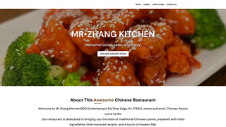 Thumbnail of mrzhangkitchen.com