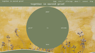 Thumbnail of togetherinsacredgrief.com