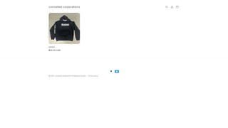 Thumbnail of conceitedcorporations.com
