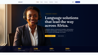 Screenshot of lingualhive.com